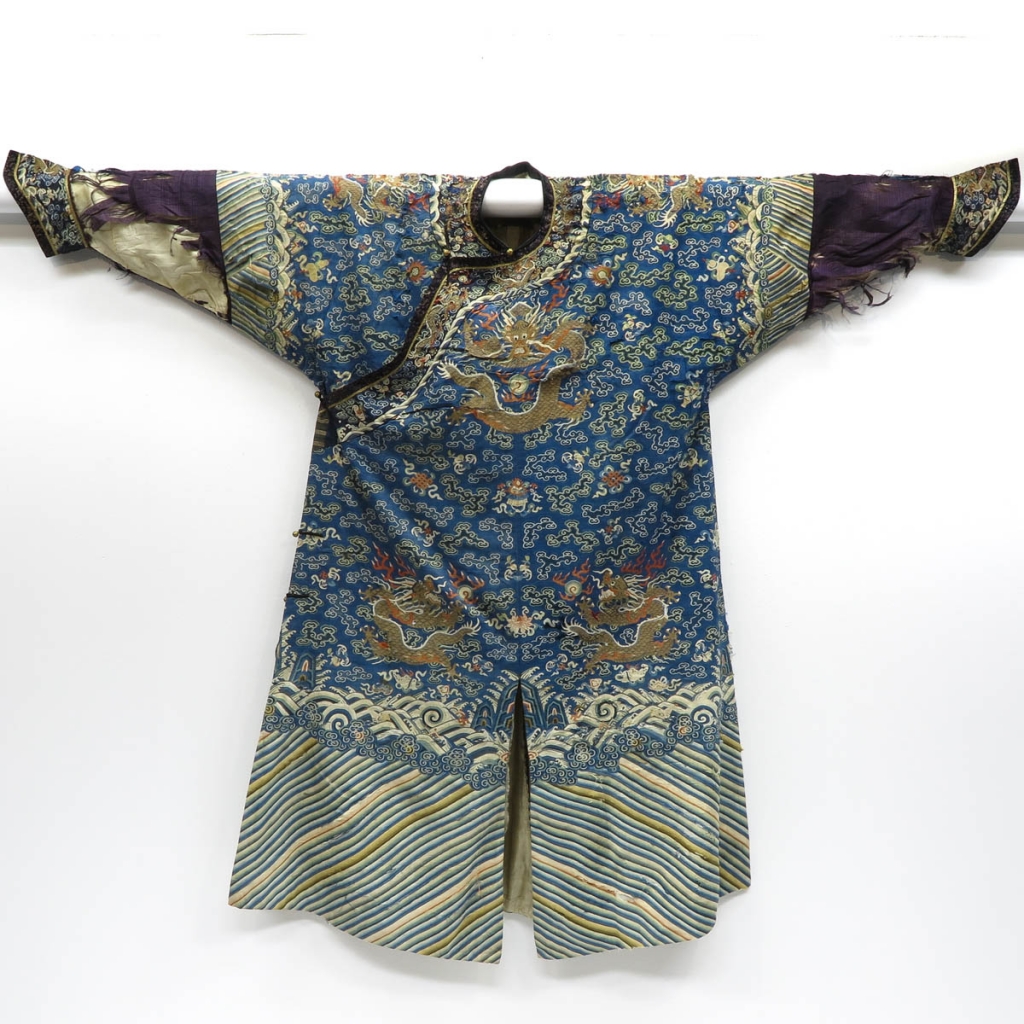 19th Century Imperial Embroidered Silk Chinese Jacket