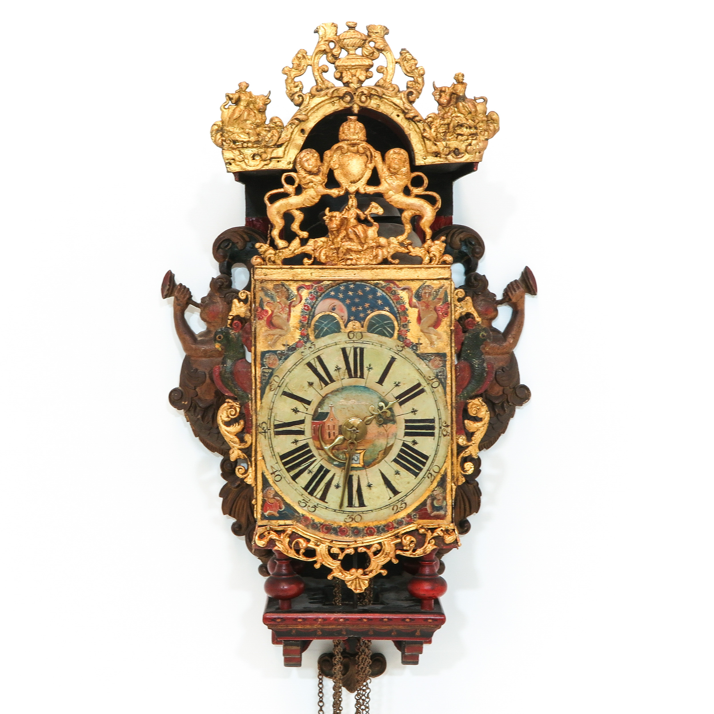 A Very Rare Friesland or Groningen Clock Circa 1775